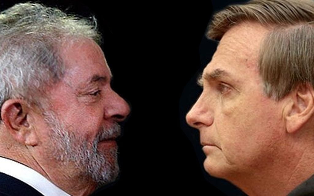Em nova pesquisa, Lula lidera com 40% contra 31% de Bolsonaro