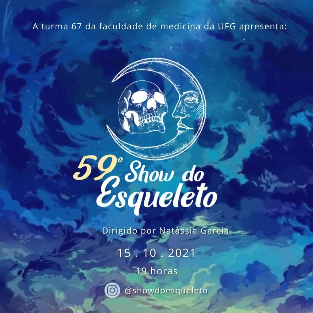 Cartaz do 59ª Show do Esqueleto