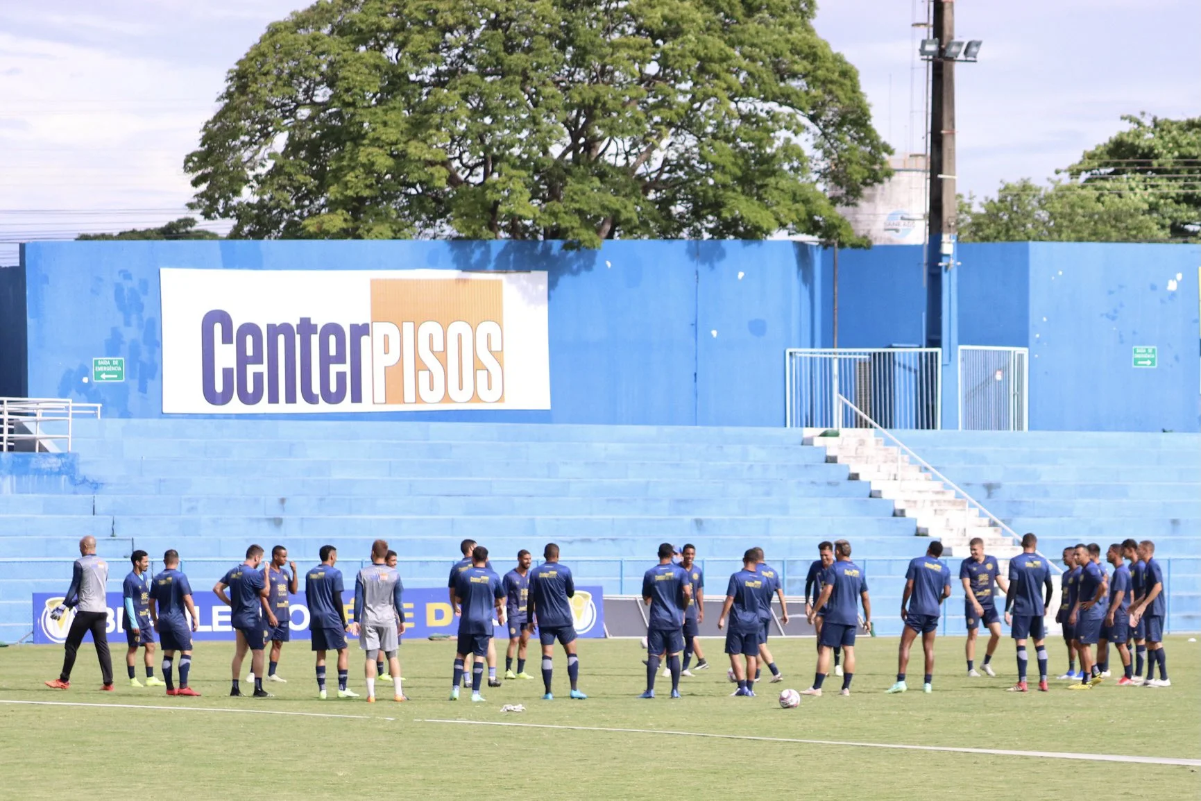 Aparecidense na preparação para a final da Série D