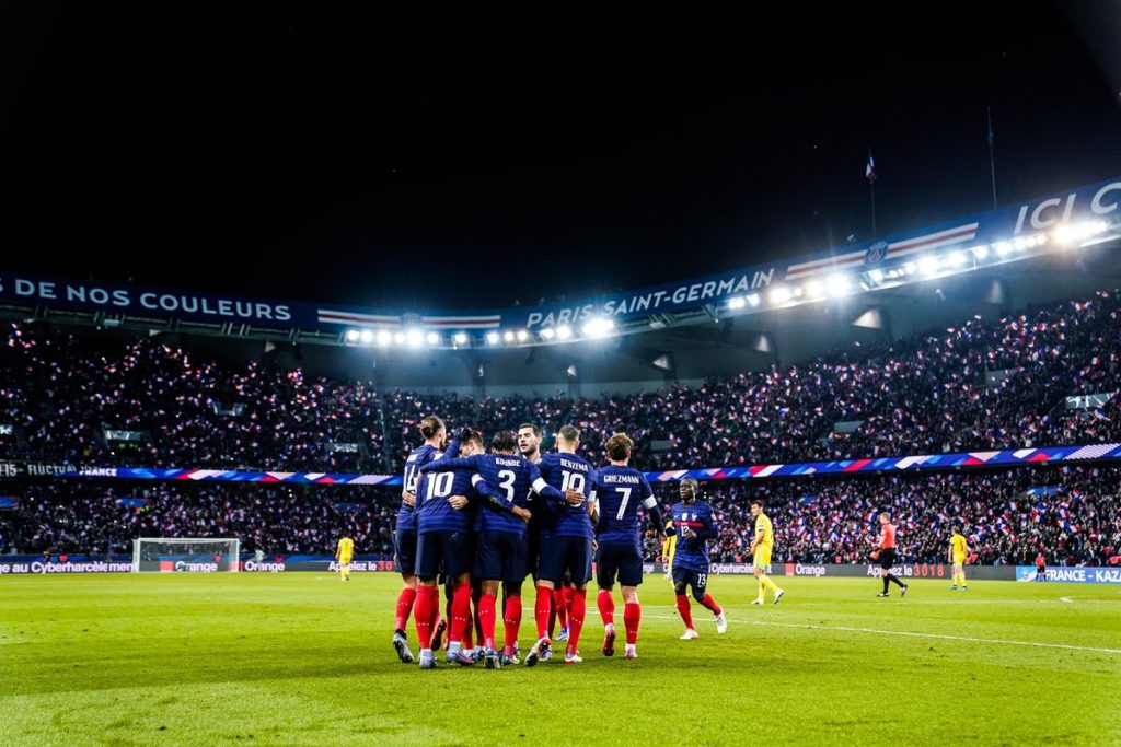 Seleção da França, uma das garantidas na Copa do Mundo