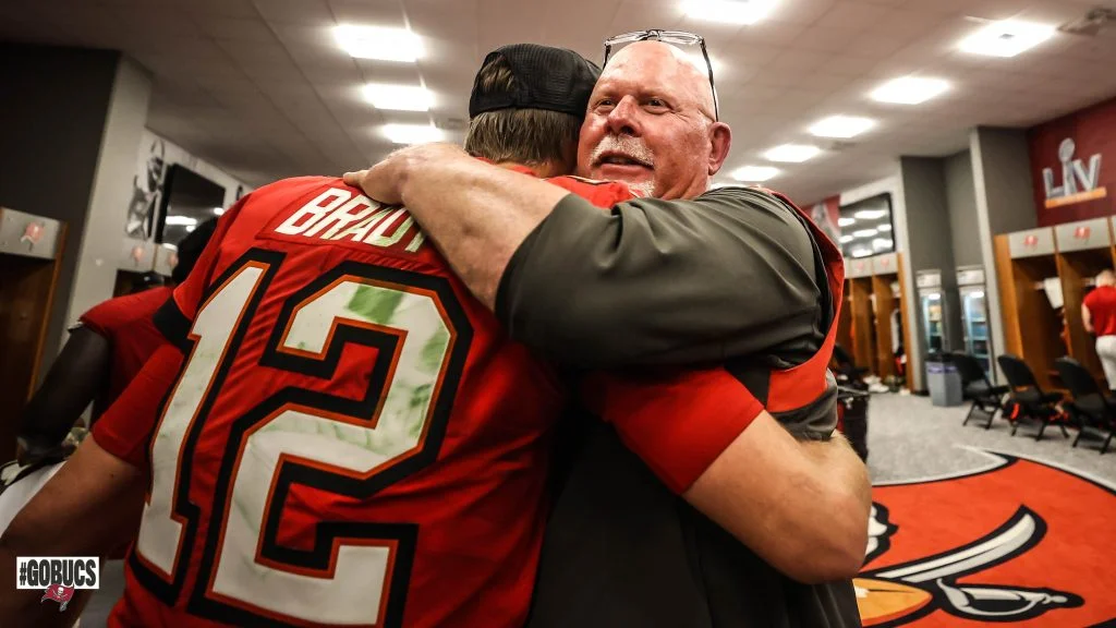 Tom Brady e Bruce Arians, do Tampa B