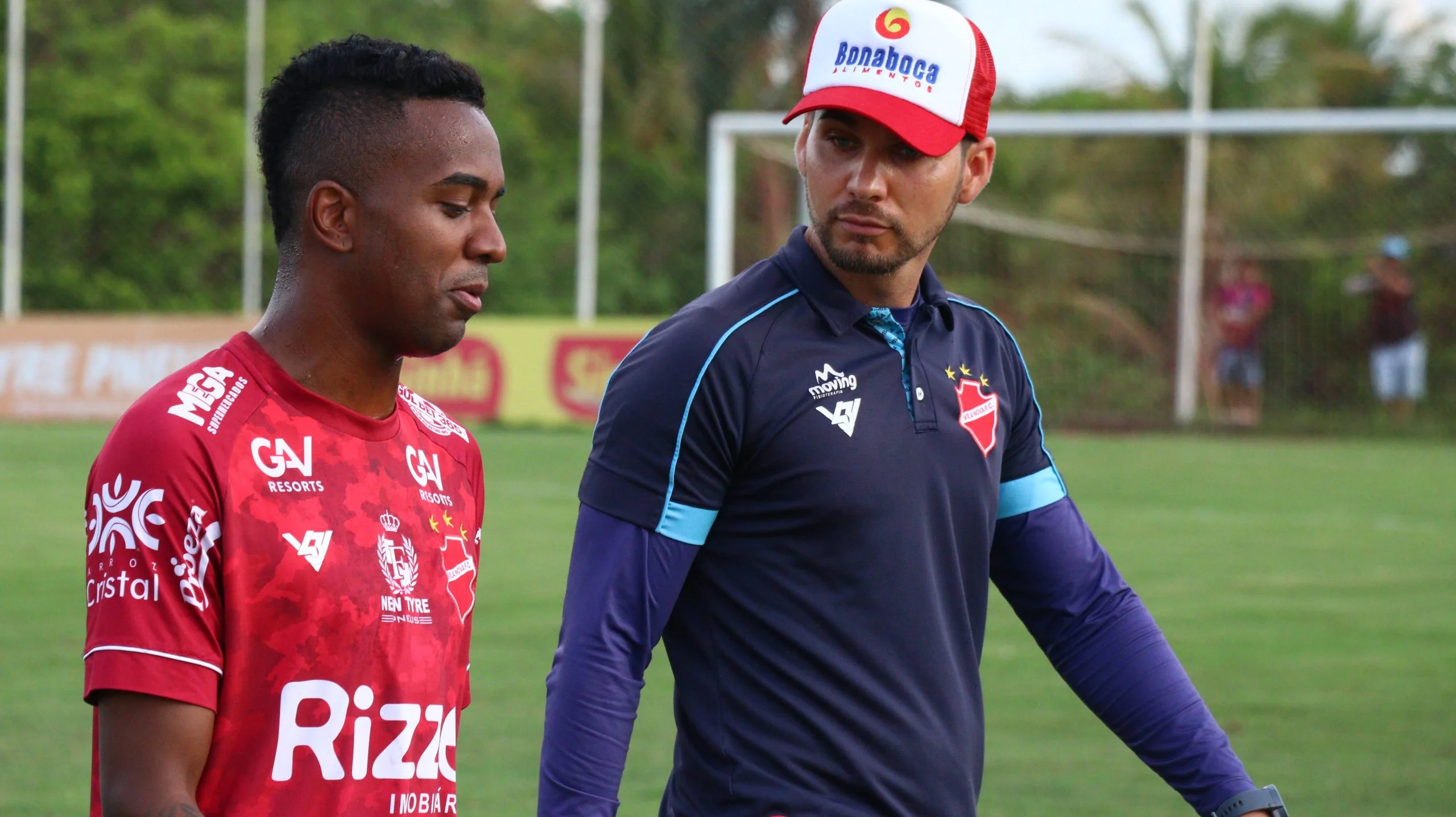 Treino do Vila Nova, antes de jogo pela Série B