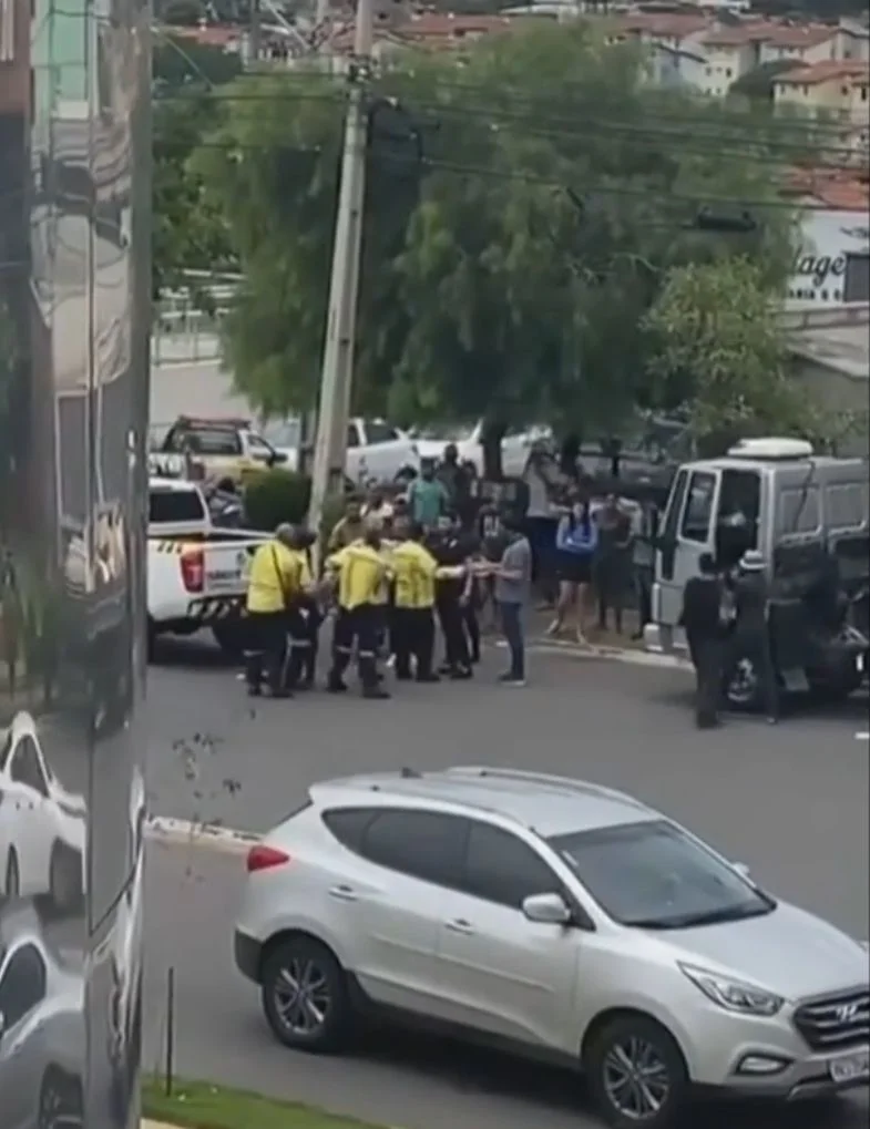 Agentes da smm são agredidos em Goiânia