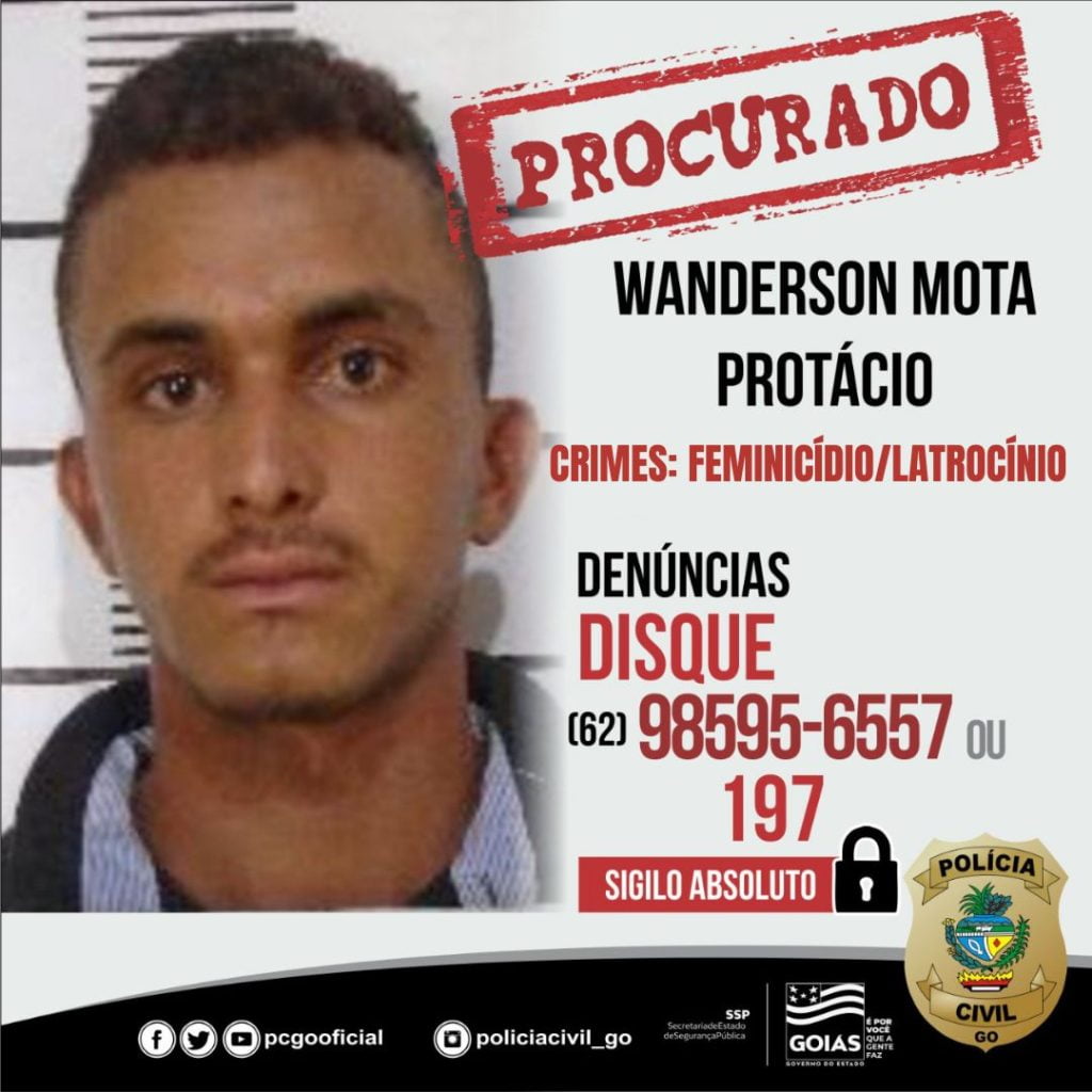 Polícia realiza operação para encontrar homem suspeito de ter matado três pessoas no ultimo domino (28/11), em Corumbá de Goiás.