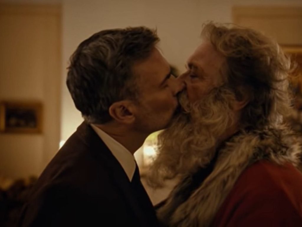 Papai Noel da beijo gay em comercial de correios da Noruega