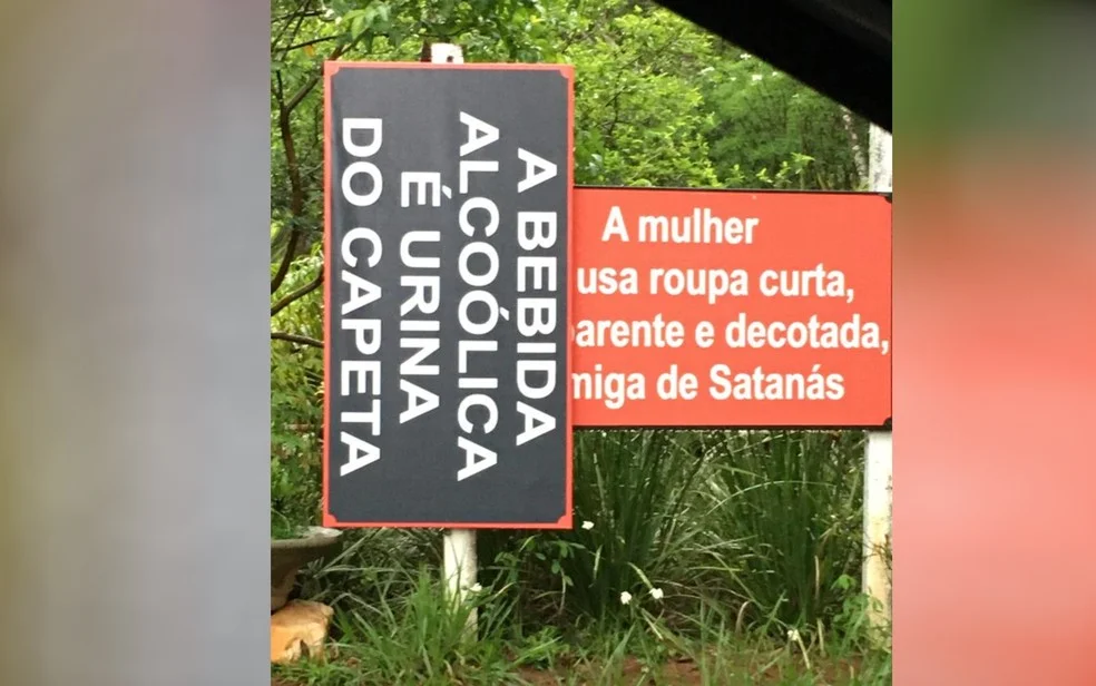 placas tem causado polêmica