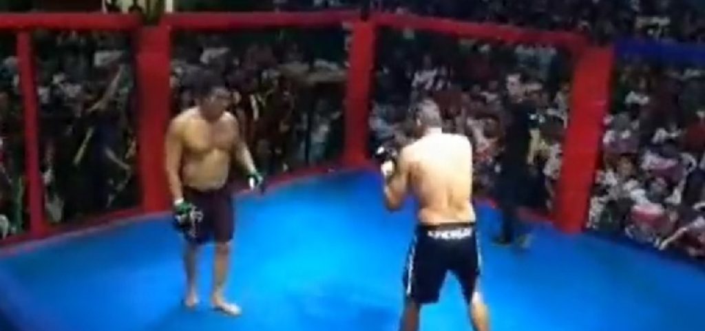 Vídeo: Prefeito e ex-vereador protagonizam luta de MMA, no Amazonas