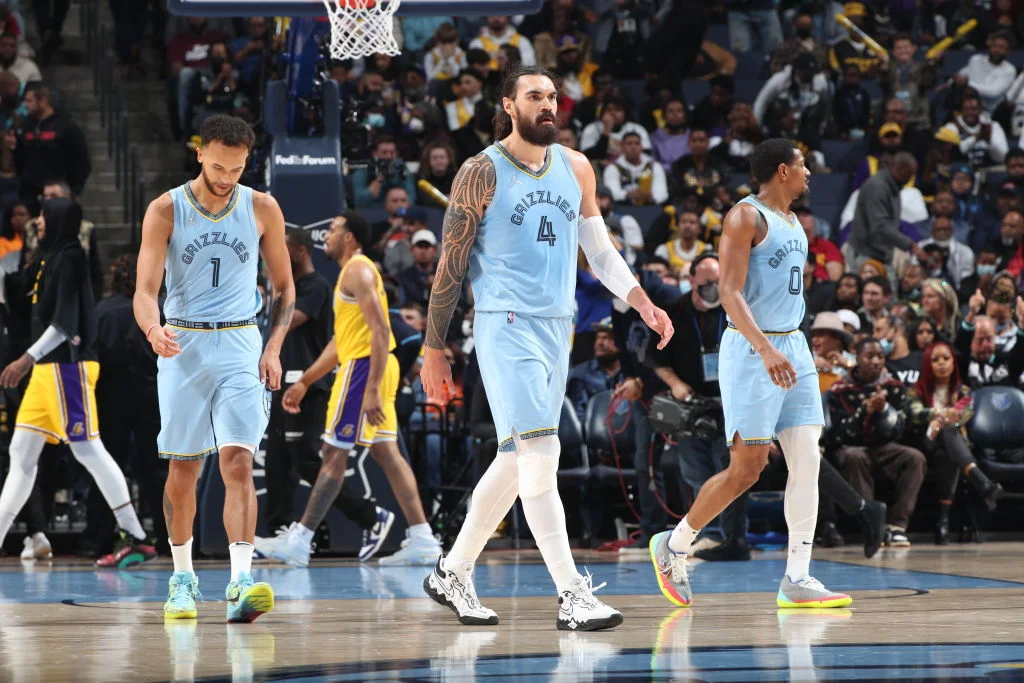 Memphis Grizzlies durante rodada da NBA