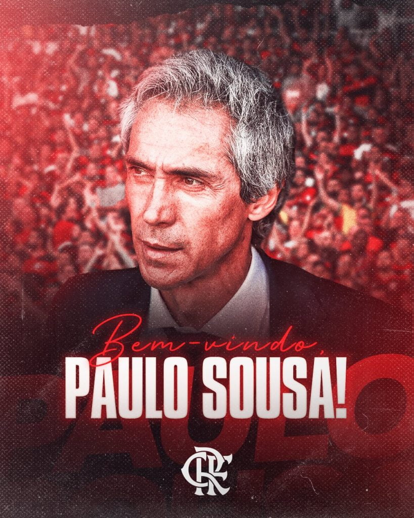 Paulo Sousa novo técnico do Flamengo