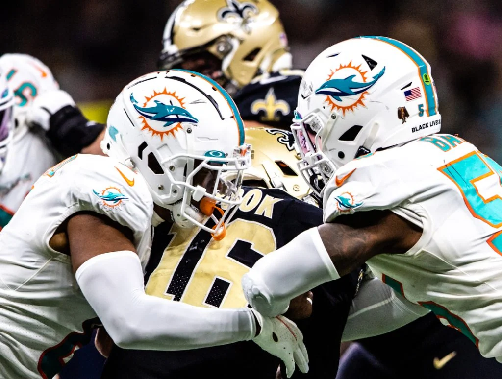 Saints x Dolphins pela NFL