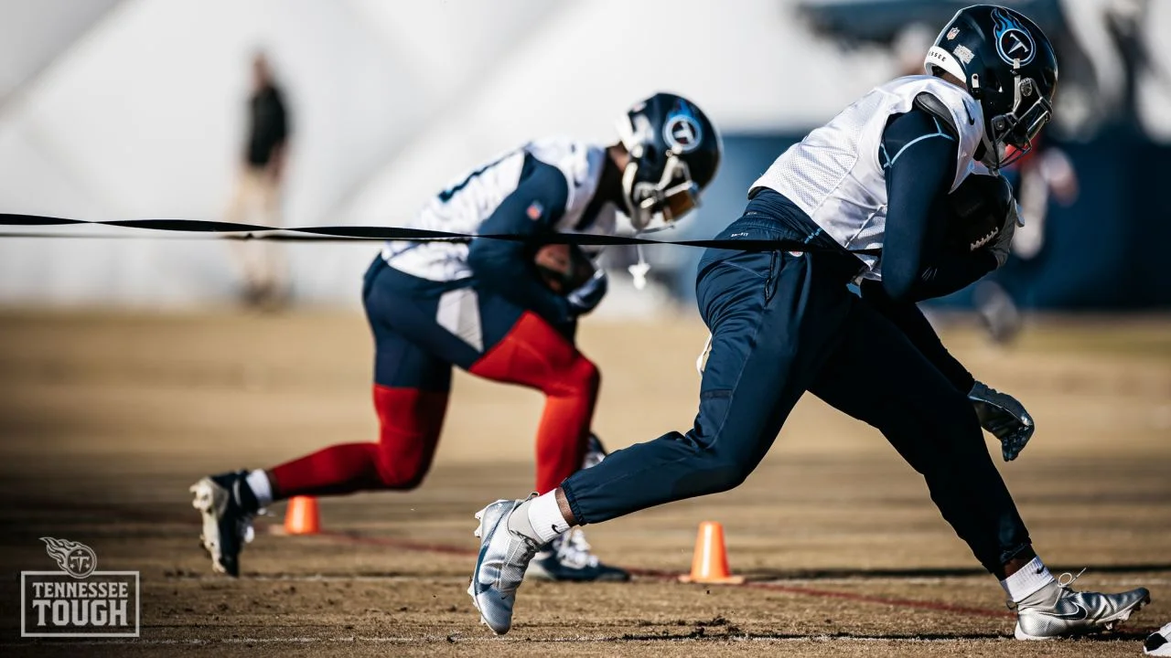 Treinamento dos Titans na NFL