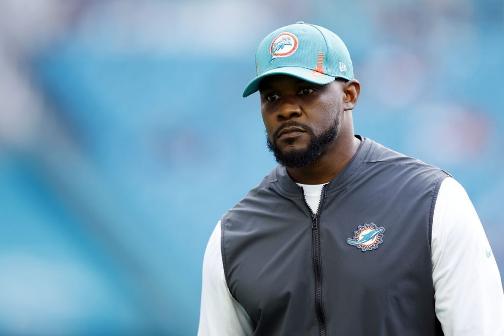 Brian Flores Miami Dolphins NFL