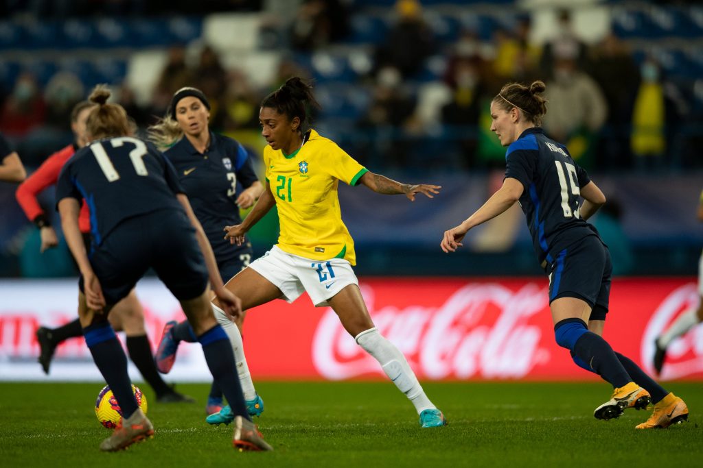 Brasil 0x0 Finlândia Torneio Internacional de Futebol Feminino