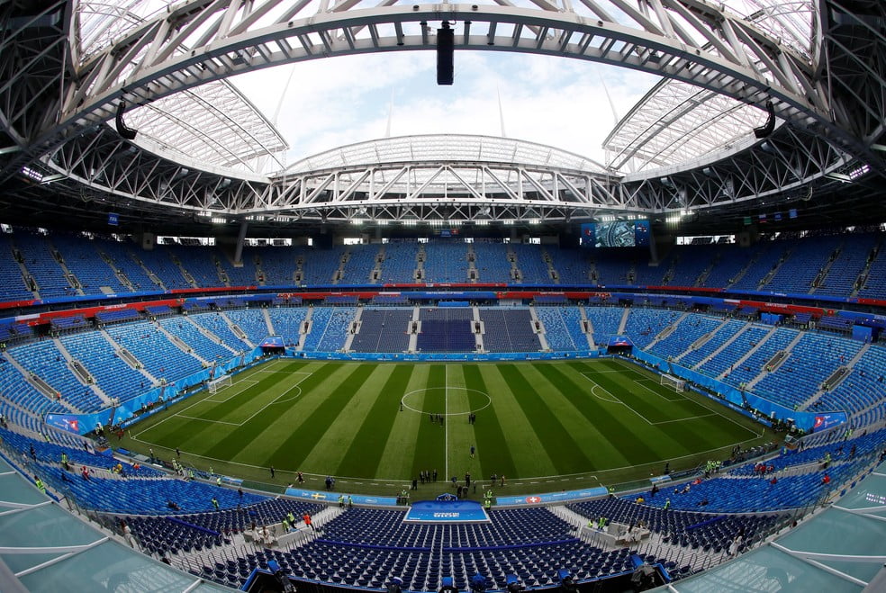 Estádio São Petersburgo Rússia Liga dos Campeões
