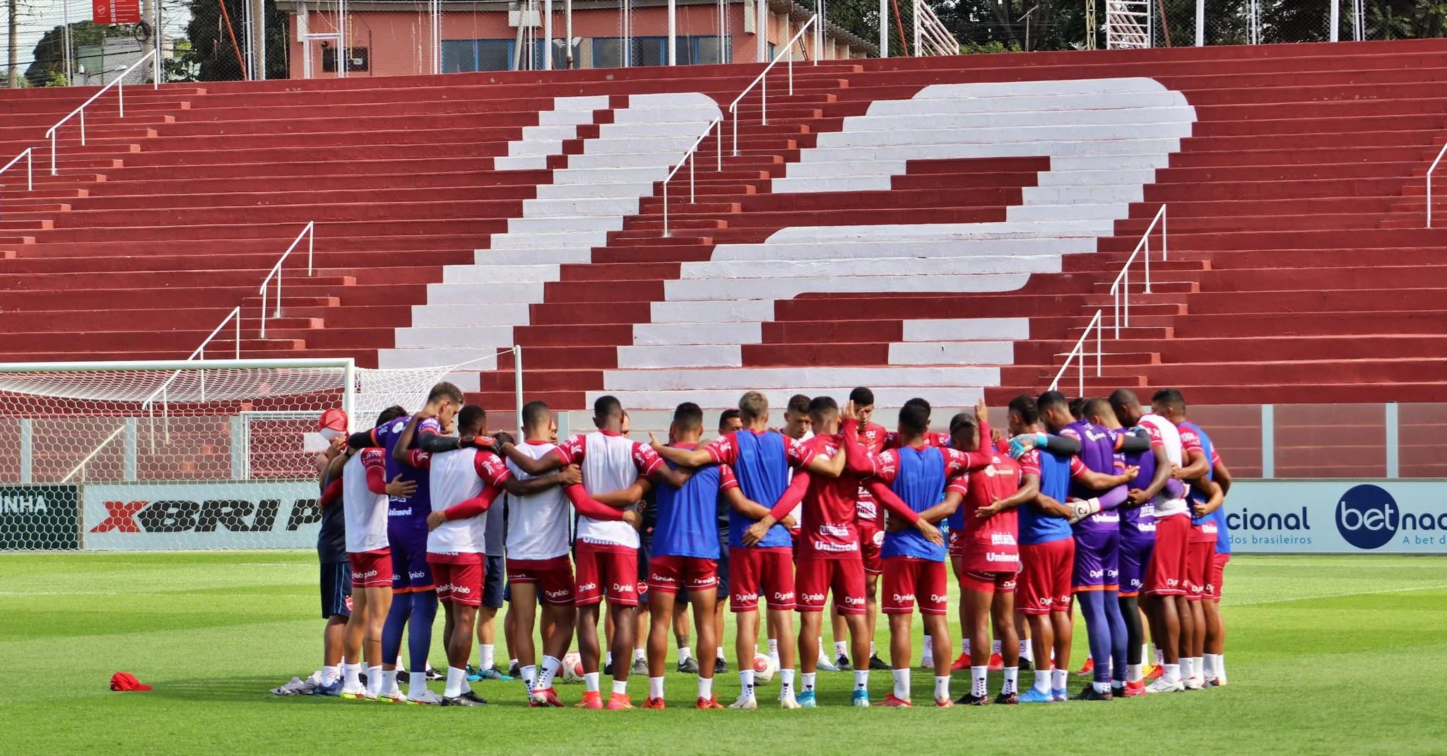 Vila Nova preparação para jogo do Campeonato Goiano