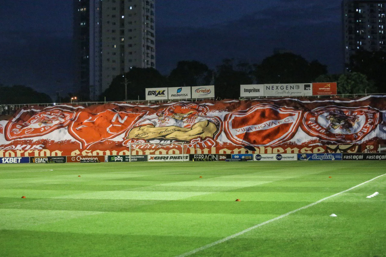 Torcida do Vila Nova no OBA 2022