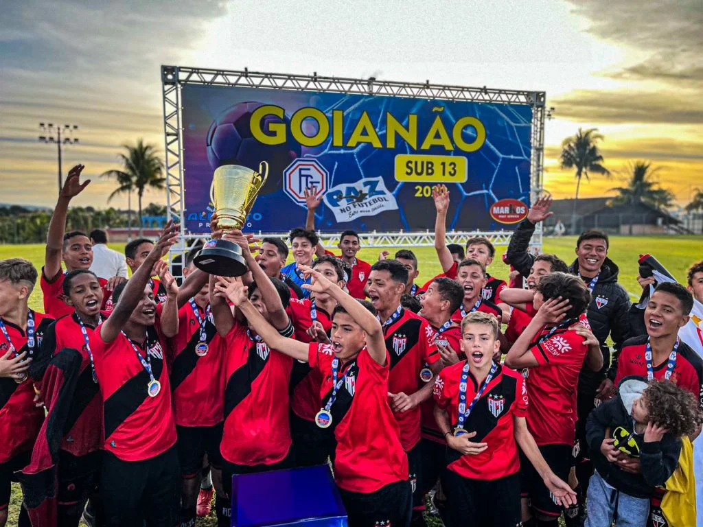 Atlético campeão Campeonato Goiano Sub-13