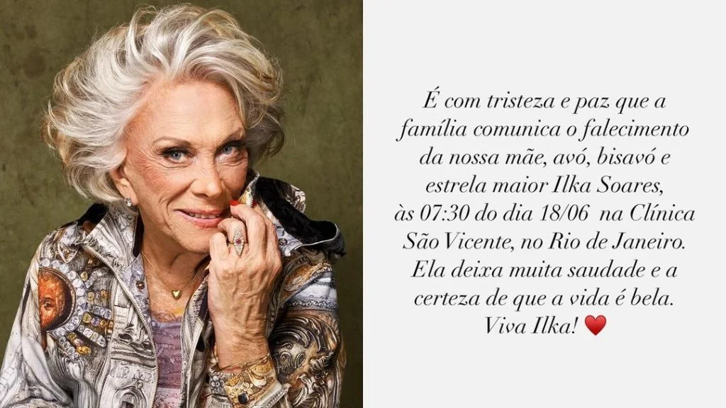 Ilka Soares morte