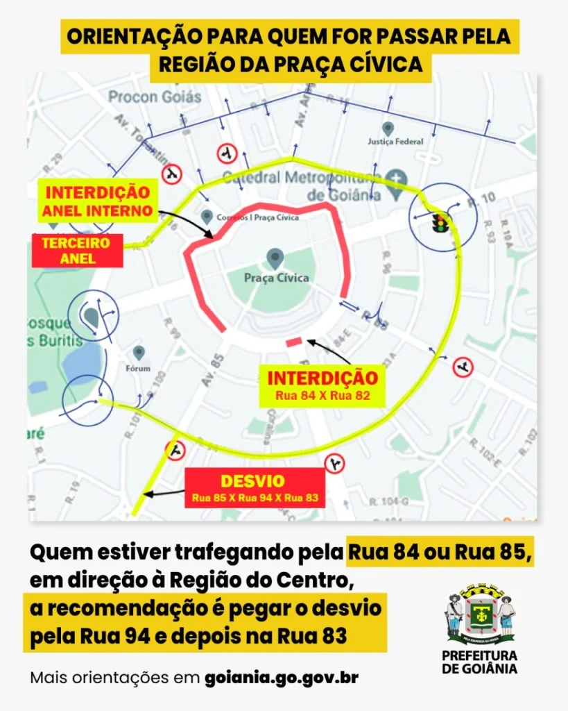 obras BRT Norte-Sul