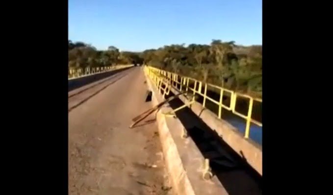 acidente ponte Minaçu