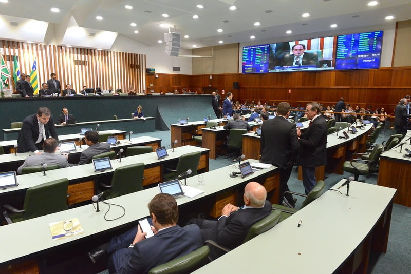 Assembleia Legislativa deputados estaduais Goiás