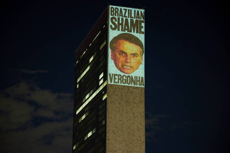 Bolsonaro vergonha Nova York