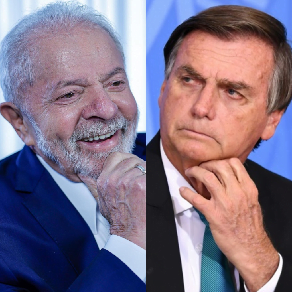 No cenário atual, diferença entre Lula e Bolsonaro é de 4.729.188 votos