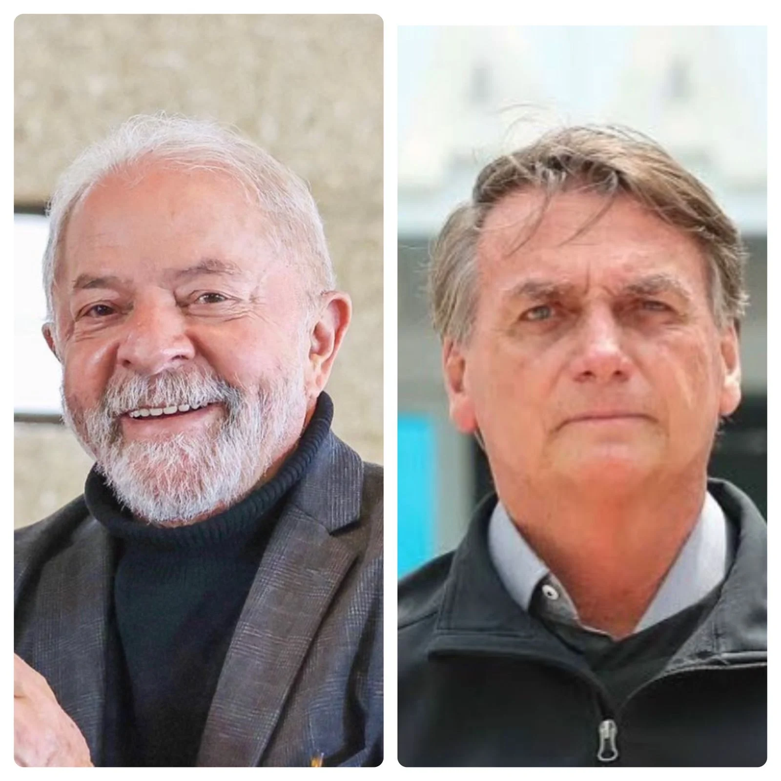 Lula e Bolsonaro Nordeste