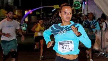 Raquel Rodrigues corrida de rua Anápolis