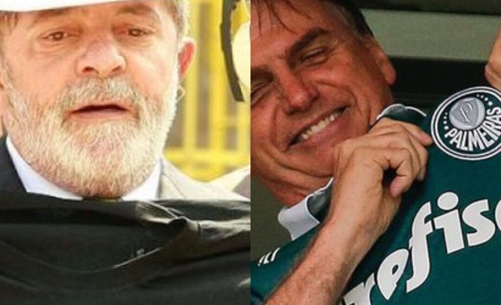 Lula x Bolsonaro times Eleições 2022