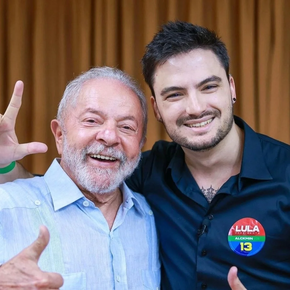 Lula e Felipe Neto