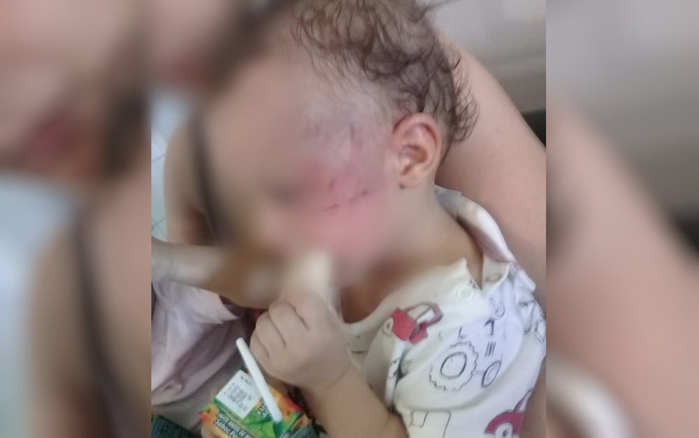 Homem preso por agredir um bebê de 1 ano, mantinha mãe da criança em 