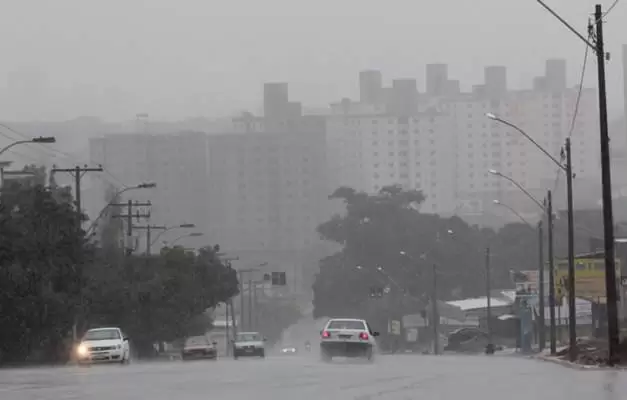 Goiás tem alerta para chuvas fortes