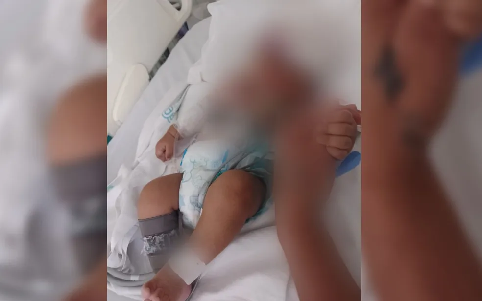 Bebê morre após ser atingido por celular que pai jogou em mulher, em Valparaíso de Goiás