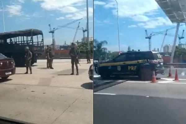 PRF justifica que Exército faz contagem de veículos na ponte Rio-Niterói