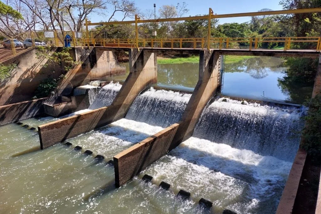 Nível de vazão do Rio Meia-Ponte, que abastece a Grande Goiânia, está abaixo do ideal