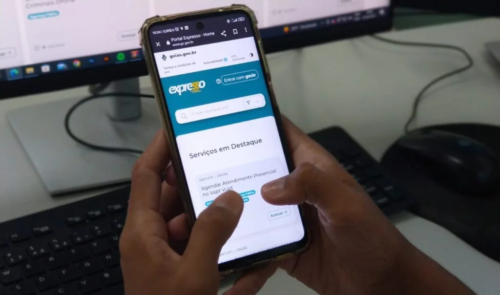 Conta gov.br permite acessar serviços estaduais no Expresso