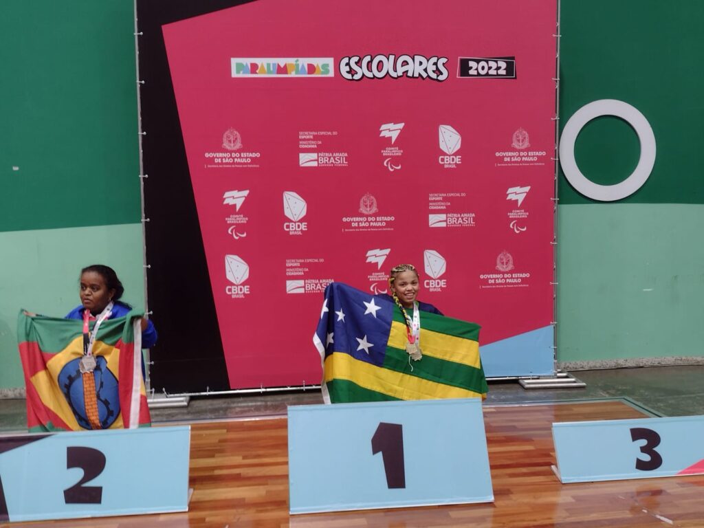 Time goiano conquistou 33 medalhas de ouro, 13 de prata e seis de bronze, fechando a fase nacional das Paralimpíadas Escolares na oitava posição no ranking geral