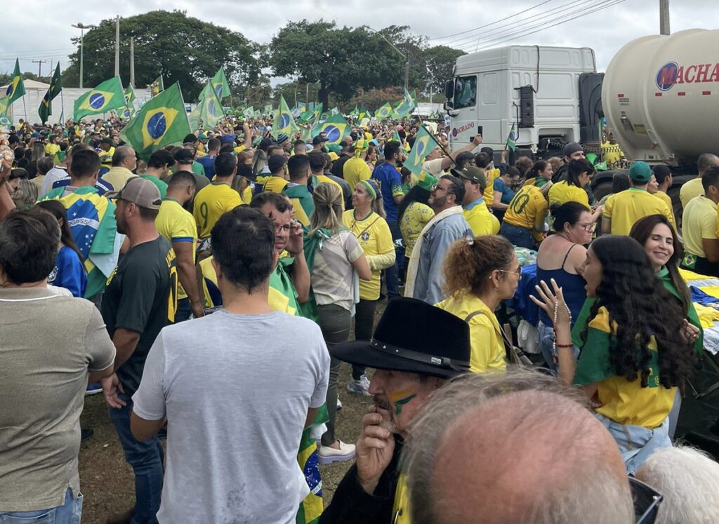 Em Goiânia, Bolsonaristas pedem 
