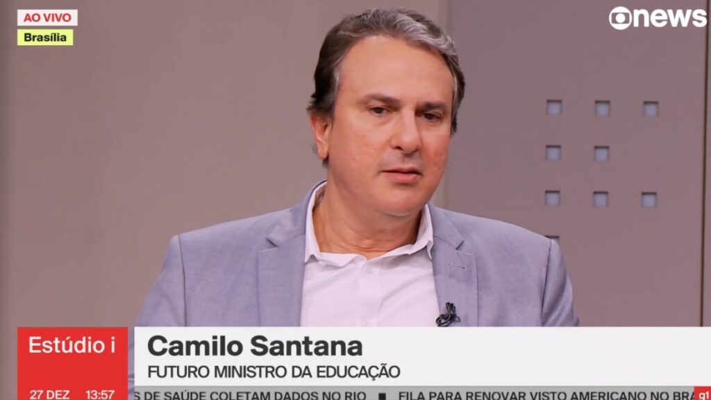 “Goiás teve avanço importante na Educação”, diz Camilo Santana, futuro ministro da Educação