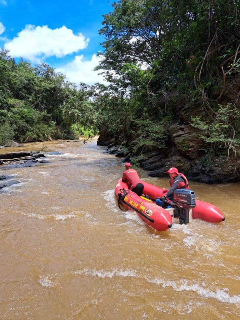 Corpo de homem que morreu afogado em rio é encontrado em Santo Antônio do Descoberto