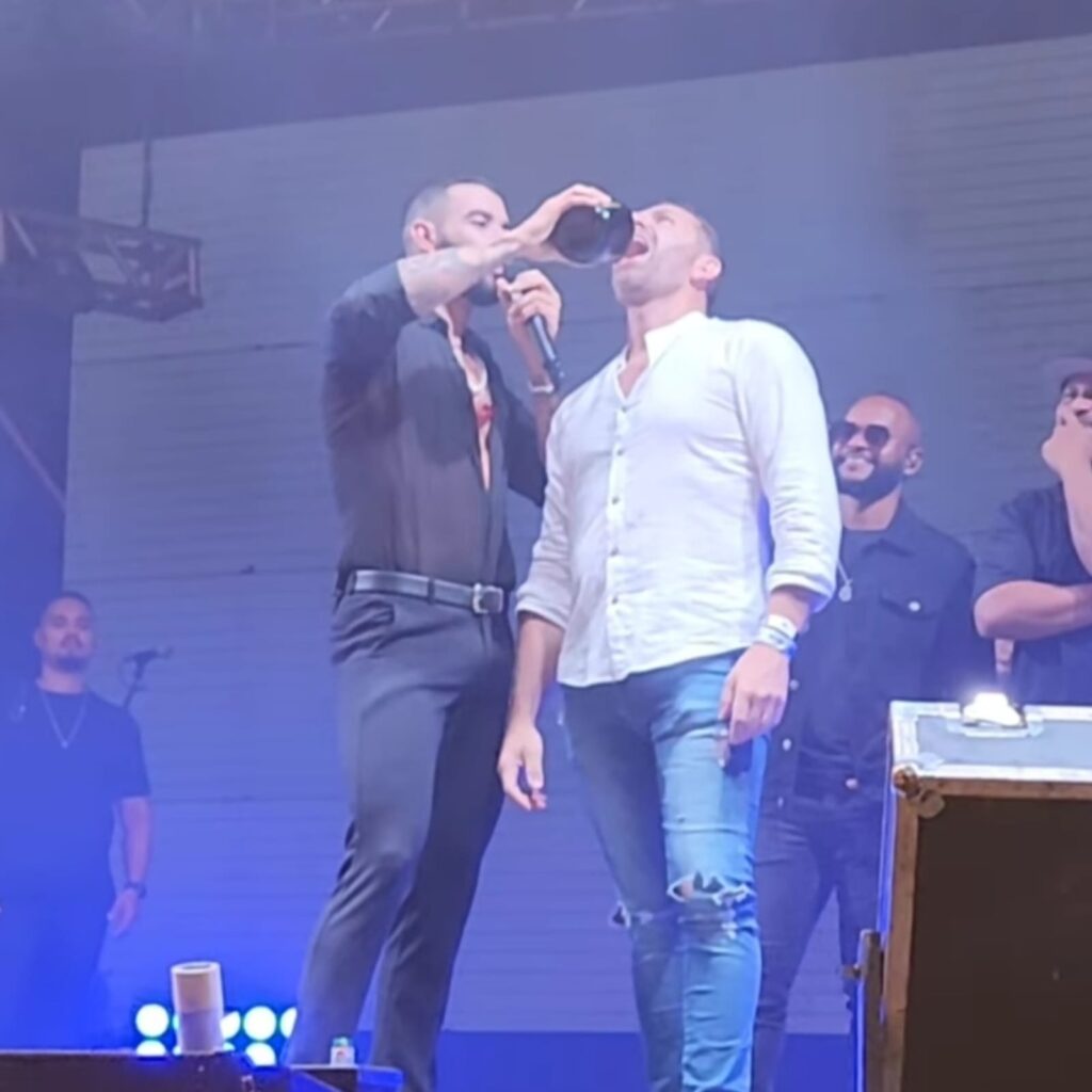 Fã passa mal após beber com Gusttavo Lima em show no Paraná