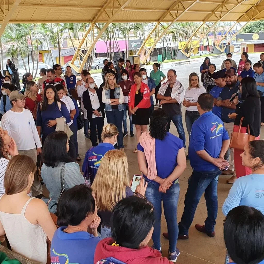 Servidores da saúde se preparam para entrar em greve, em Senador Canedo