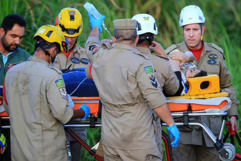Morre passageira de avião que caiu em Goiânia