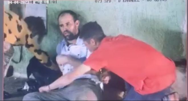 Casal é preso por roubar homem que bebia sentado no chão, em Anápolis