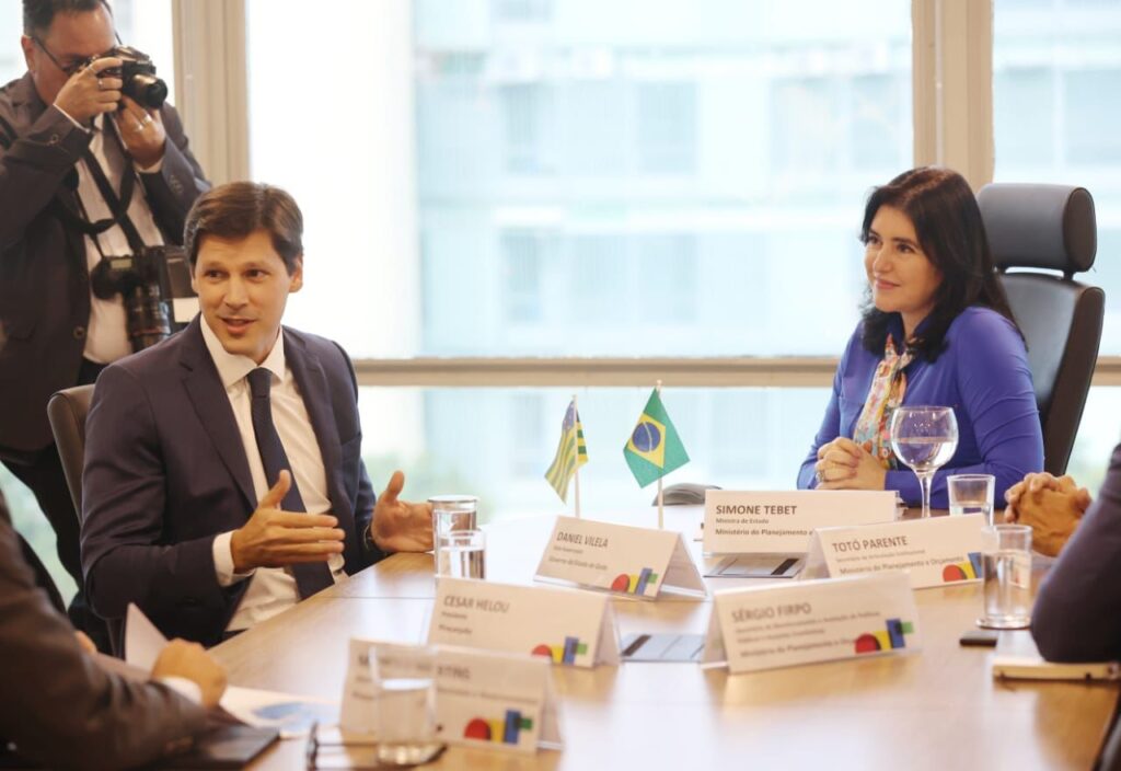 ice-governador articulou reunião em Brasília com Simone Tebet para que empresários pudessem detalhar preocupações com elaboração do projeto