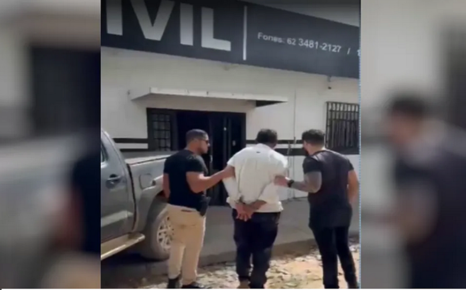 Jovem é preso após agredir namorada em ponto de ônibus em Planaltina de Goiás