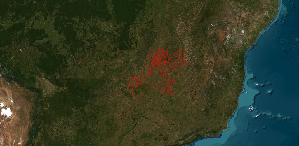 Goiás é o 12º estado brasileiro em ranking de áreas e números de alertas de desmatamento em 2021