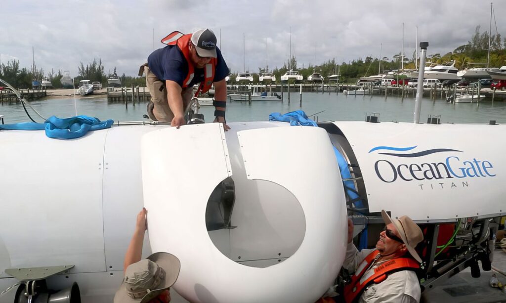Avião canadense detecta sons subaquáticos durante busca pelo submarino desaparecido