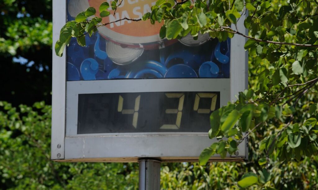Temperatura em Goiás pode chegar a 43ºC no mês de agosto